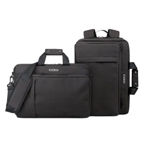 Terra Recycled 16" Laptop Briefcase/Backpack Hybrid