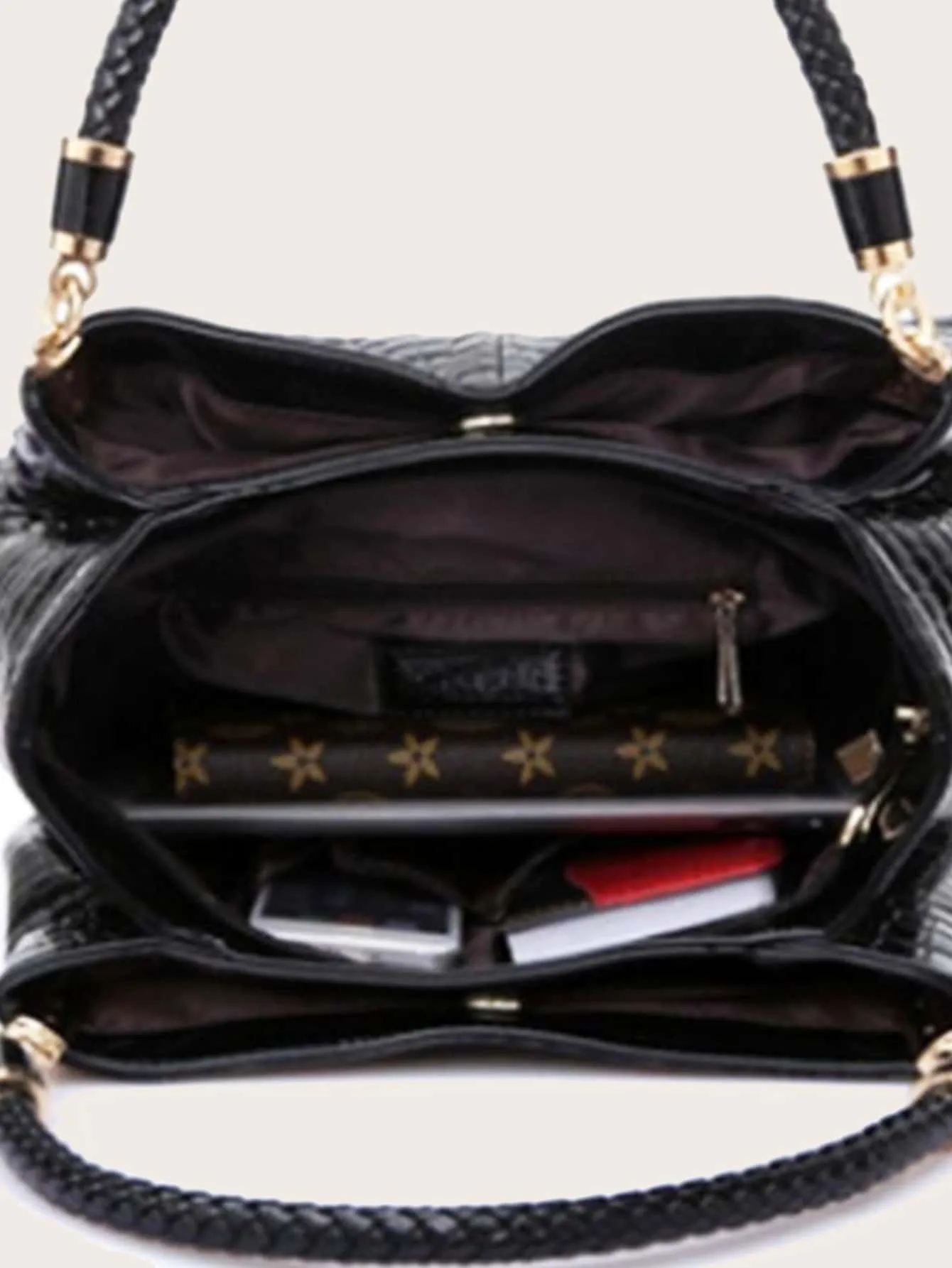 Textured Tote Bag