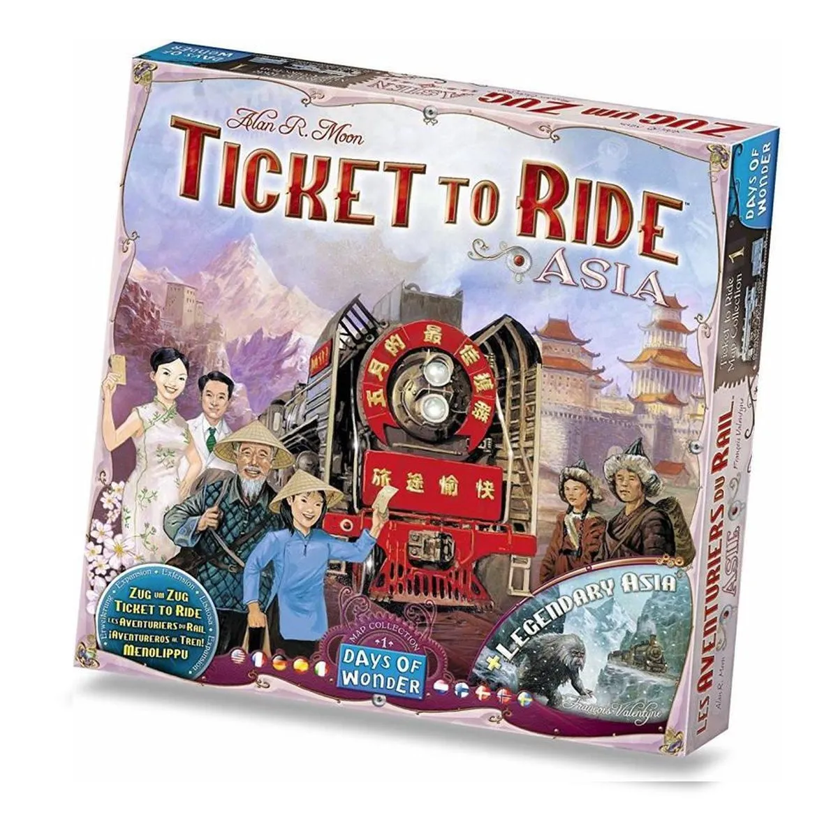 Ticket To Ride Asia   Legendary Asia