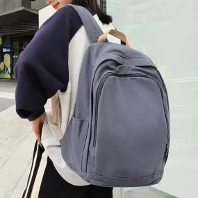 UAKISS  -  35L School Backpack for Women Lightweight Canvas Daily Rucksack 15.6 inch Laptop Bag Casual Unisex Travel Daypacks