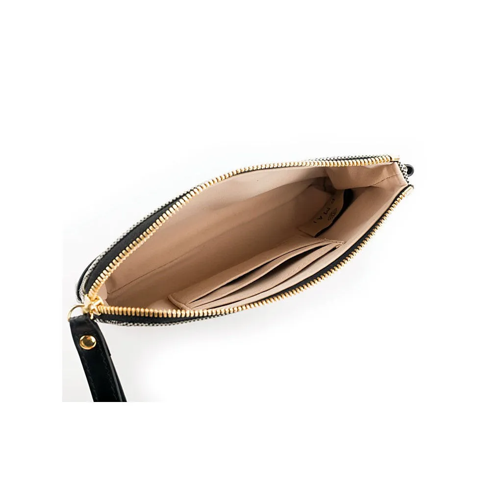 Valletta Wristlet in Black
