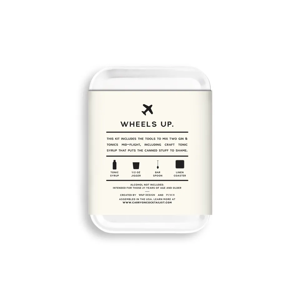 W&P Design Carry-On Cocktail Kit - Gin & Tonic