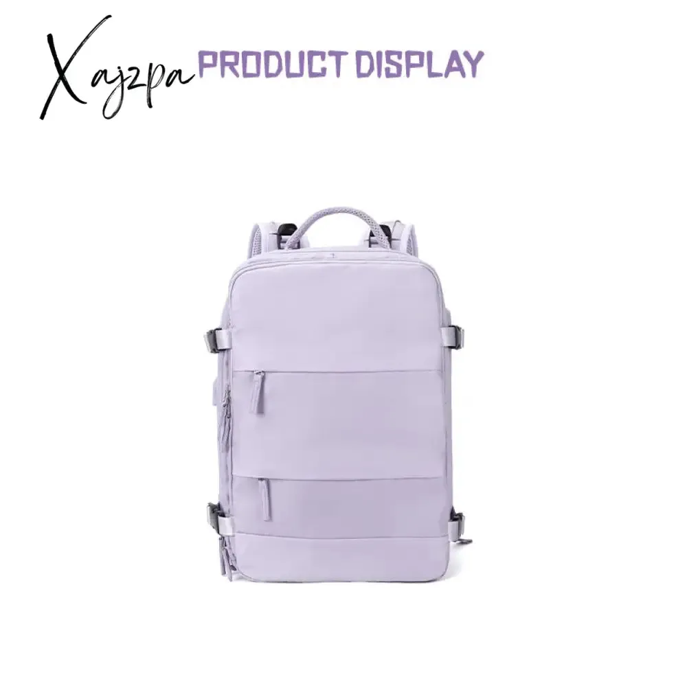 Xajzpa New Outdoor Luggage Bag Travel Backpack High Quality Men Women Laptop Backpacks Multifunction School Bags Male Mochila Femenina